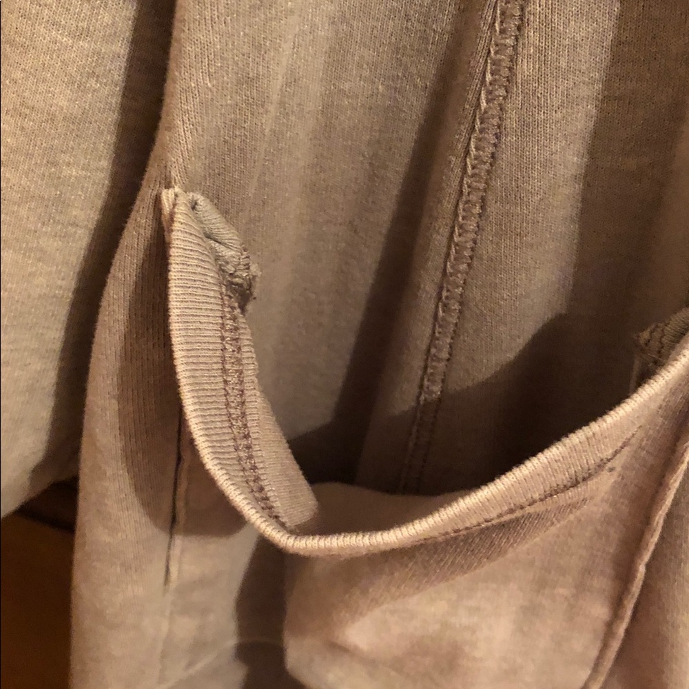 M. Rena Open-Front Tan Cardigan - Picture 5 of 7